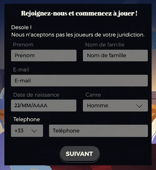 Inscription et Connexion